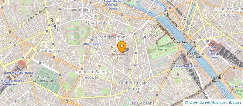 localisation de l'entreprise MONSIEUR JEAN CHAMPION à PARIS