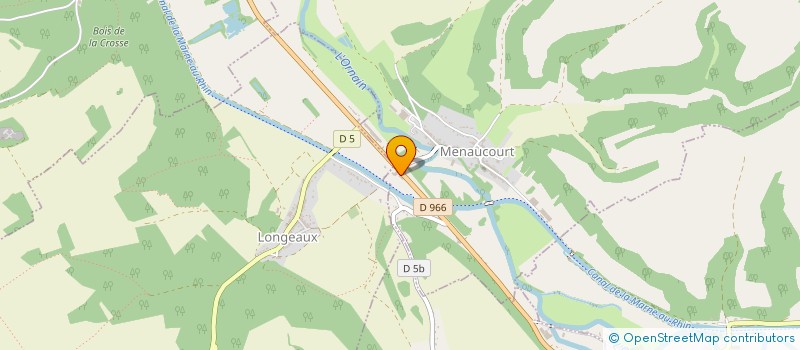 localisation de l'entreprise MONSIEUR JEAN CHAMPLON à MENAUCOURT