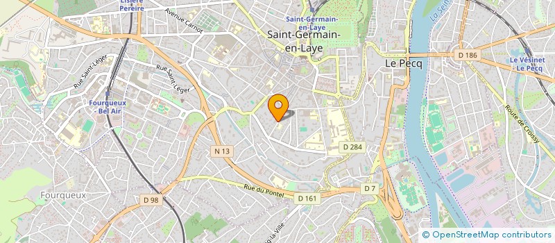 localisation de l'entreprise MONSIEUR JEAN CHANEL  SAINT-GERMAIN-EN-LAYE