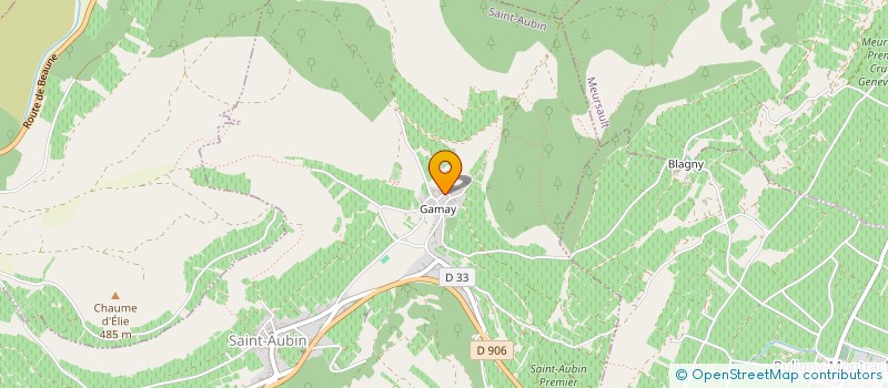 localisation de l'entreprise MONSIEUR JEAN CHANGARNIER à SAINT-AUBIN