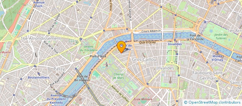 localisation de l'entreprise MONSIEUR JEAN CHANIER  PARIS