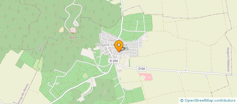 localisation de l'entreprise MONSIEUR JEAN CHANOIR  NOGENT-L'ABBESSE