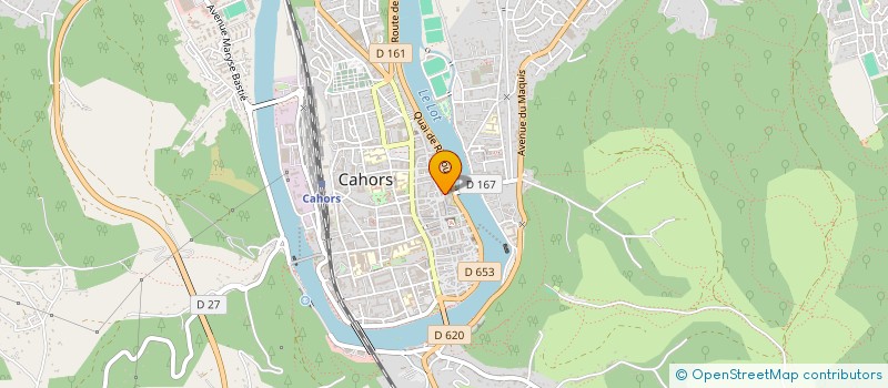 localisation de l'entreprise MONSIEUR JEAN CHANSAREL  CAHORS