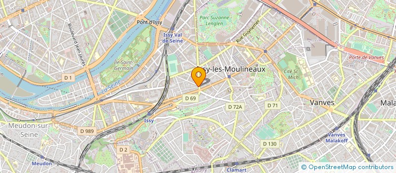 localisation de l'entreprise MONSIEUR JEAN CHANSON à ISSY-LES-MOULINEAUX