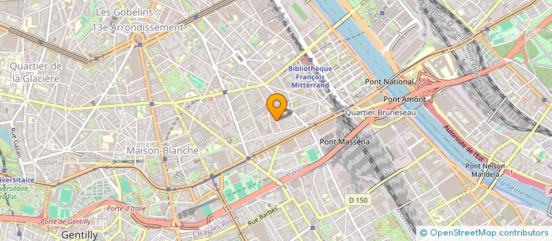 localisation de l'entreprise MONSIEUR JEAN CHANTEUX  PARIS