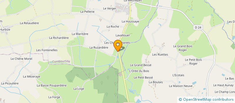 localisation de l'entreprise MONSIEUR JEAN CHANTREL à CHATILLON-EN-VENDELAIS