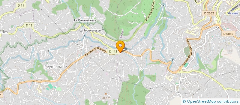 localisation de l'entreprise MONSIEUR JEAN CHAPEAU à GRASSE