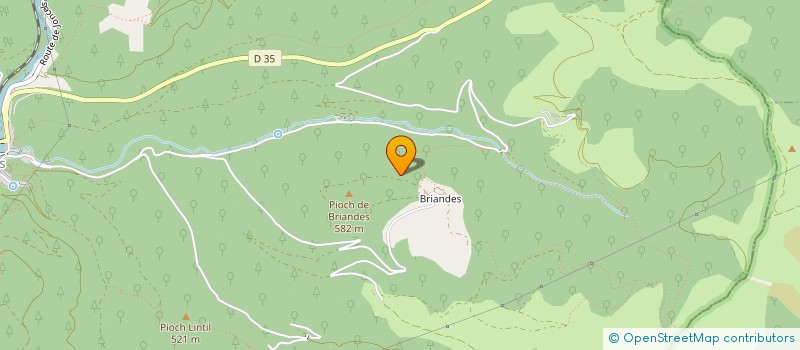 localisation de l'entreprise MONSIEUR JEAN CHAPIN  LUNAS