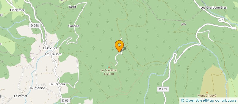 localisation de l'entreprise MONSIEUR JEAN CHAPPAT  JOB