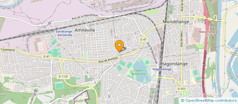 localisation de l'entreprise MONSIEUR JEAN CHAPUS  AMNEVILLE