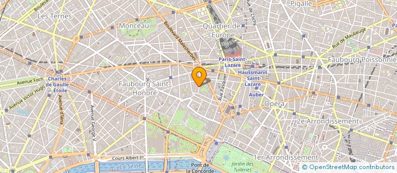 localisation de l'entreprise MONSIEUR JEAN CHAPUT  PARIS