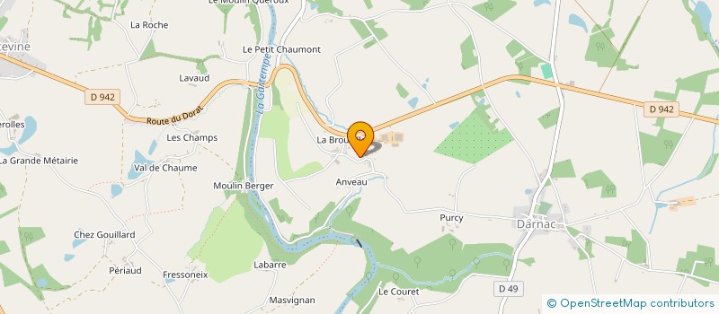 localisation de l'entreprise MONSIEUR JEAN CHARAUD  VAL-D'OIRE-ET-GARTEMPE