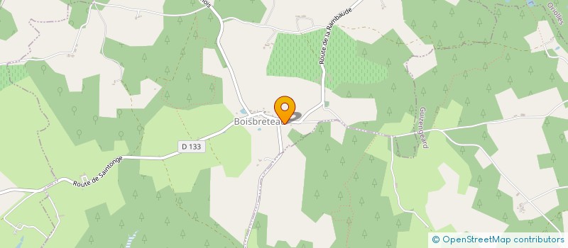 localisation de l'entreprise MONSIEUR JEAN CHARBONNIER  BROSSAC