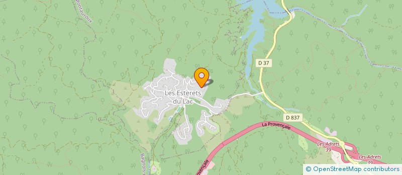 localisation de l'entreprise MONSIEUR JEAN CHARBONNIER  TOURRETTES