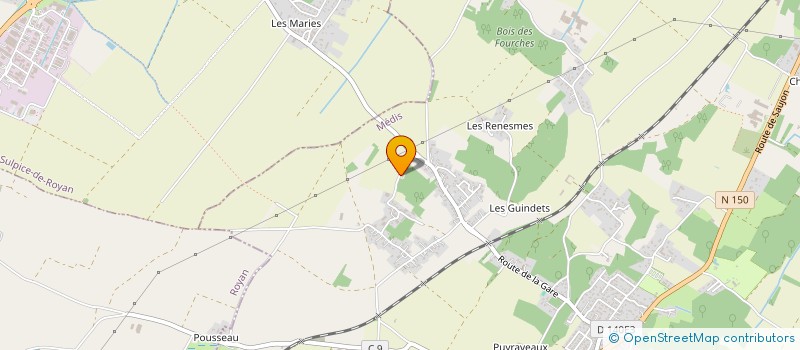 localisation de l'entreprise MONSIEUR JEAN CHARDON à MEDIS