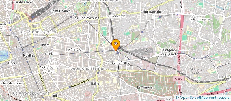 localisation de l'entreprise MONSIEUR JEAN CHAREYRON à MARSEILLE