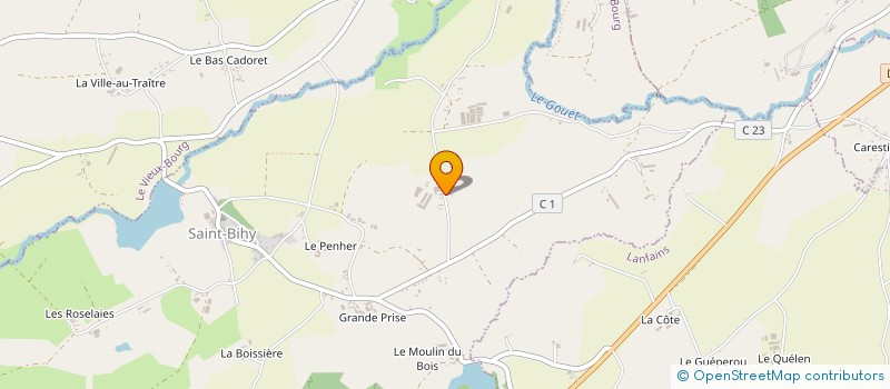 localisation de l'entreprise MONSIEUR JEAN CHARLES  SAINT-BIHY
