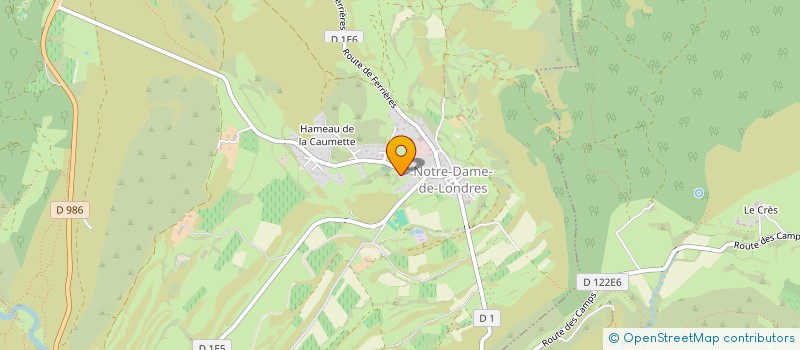 localisation de l'entreprise MONSIEUR JEAN CHARLES  NOTRE-DAME-DE-LONDRES