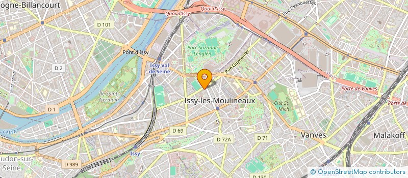 localisation de l'entreprise MONSIEUR JEAN-CHARLES AMUSAN à ISSY-LES-MOULINEAUX