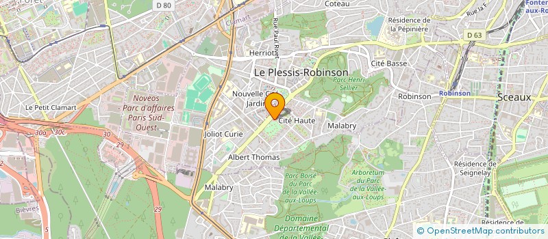 localisation de l'entreprise MONSIEUR JEAN CHARLES ANSART à LE PLESSIS-ROBINSON