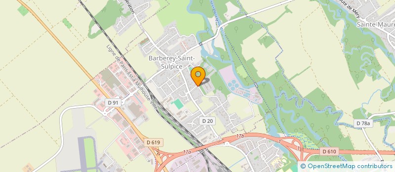 localisation de l'entreprise MONSIEUR JEAN CHARLES ARAS  BARBEREY-SAINT-SULPICE