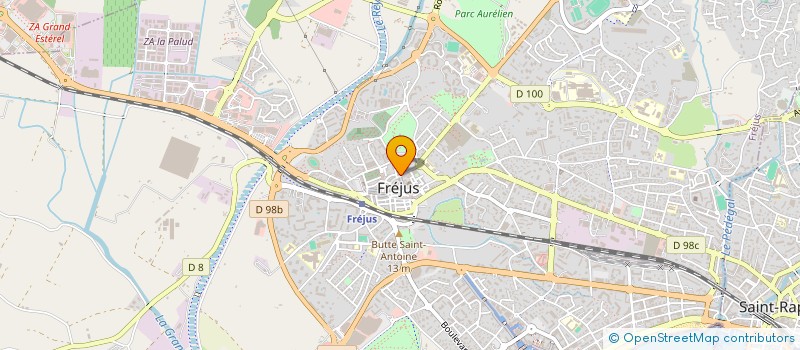 localisation de l'entreprise MONSIEUR JEAN-CHARLES BALME à FREJUS