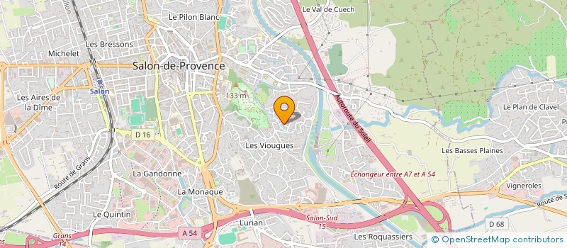 localisation de l'entreprise MONSIEUR JEAN-CHARLES BARTOLINI à SALON-DE-PROVENCE