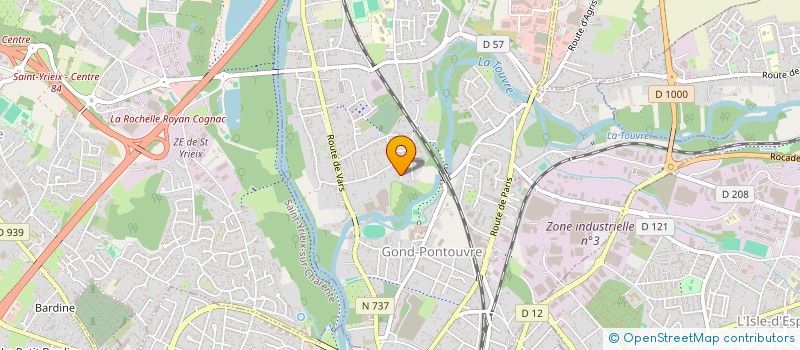 localisation de l'entreprise MONSIEUR JEAN-CHARLES BAYARD  GOND-PONTOUVRE