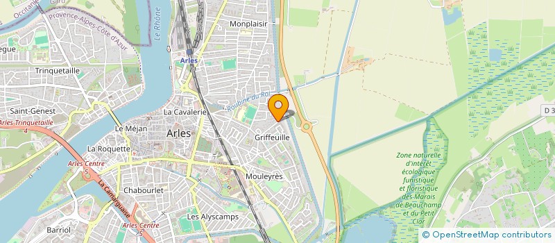 localisation de l'entreprise MONSIEUR JEAN-CHARLES BERNASCONI  ARLES