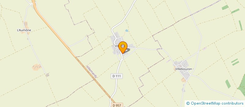 localisation de l'entreprise MONSIEUR JEAN-CHARLES BERRUER  VILLEMARDY