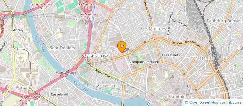 localisation de l'entreprise MONSIEUR JEAN CHARLES BERTHERY à TOULOUSE