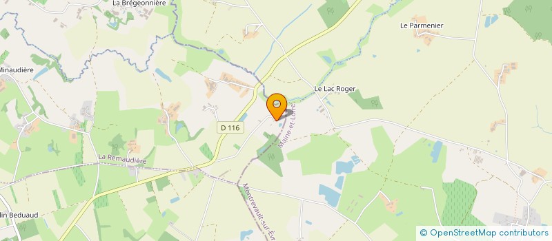localisation de l'entreprise MONSIEUR JEAN-CHARLES BODET  LA REMAUDIERE