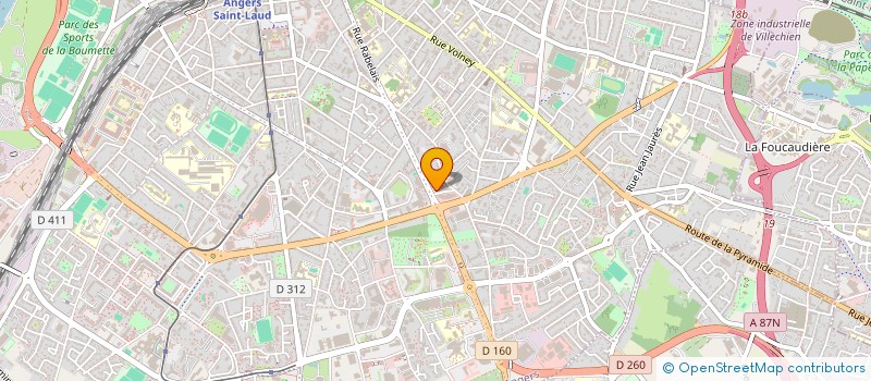 localisation de l'entreprise MONSIEUR JEAN-CHARLES BONNEAU à ANGERS