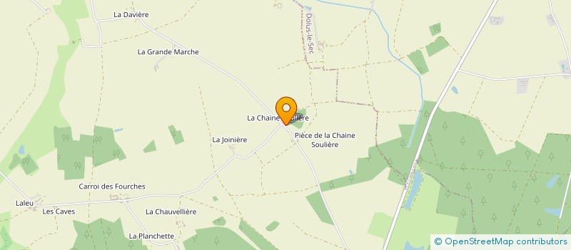 localisation de l'entreprise MONSIEUR JEAN-CHARLES BOUTIN  MANTHELAN