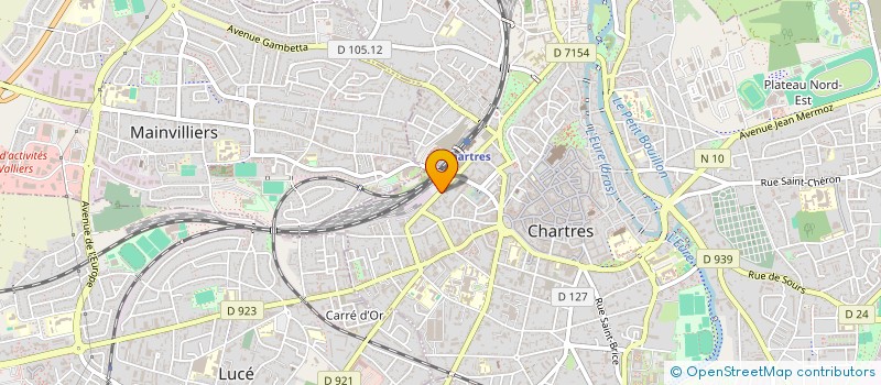 localisation de l'entreprise MONSIEUR JEAN-CHARLES CAILLOT à CHARTRES