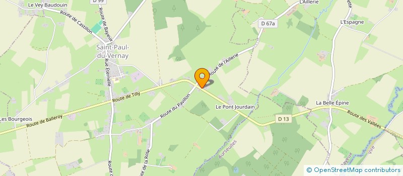 localisation de l'entreprise MONSIEUR JEAN-CHARLES CAROLE  SAINT-PAUL-DU-VERNAY