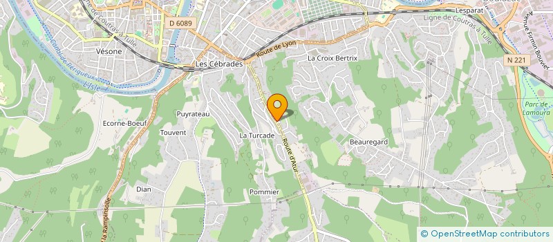 localisation de l'entreprise MONSIEUR JEAN CHARLES CAZARRES  BOULAZAC ISLE MANOIRE