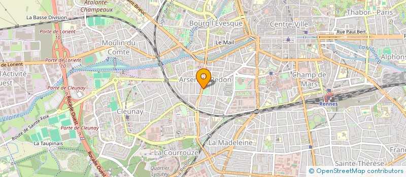 localisation de l'entreprise MONSIEUR JEAN-CHARLES CHARRIER  LA ROCHELLE