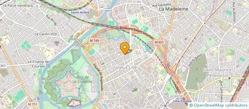 localisation de l'entreprise MONSIEUR JEAN CHARLES CORDONNIER à LILLE