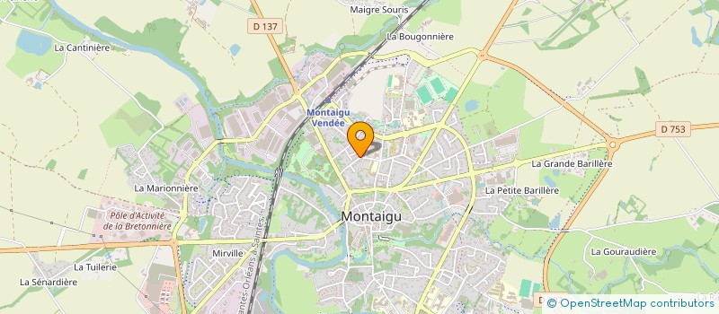 localisation de l'entreprise MONSIEUR JEAN CHARLES COSTA à MONTAIGU-VENDEE