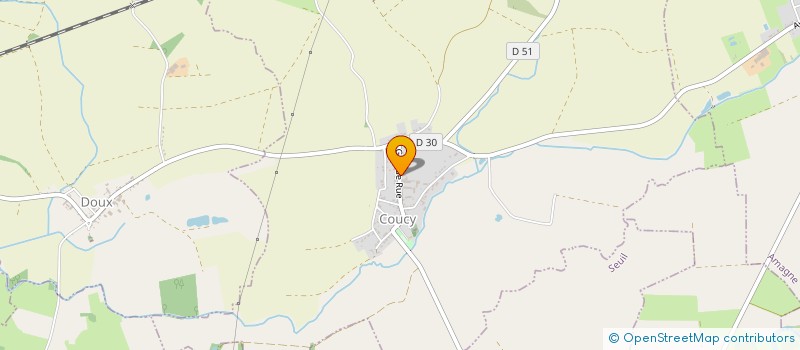 localisation de l'entreprise MONSIEUR JEAN CHARLES DEBROSSE  SEUIL