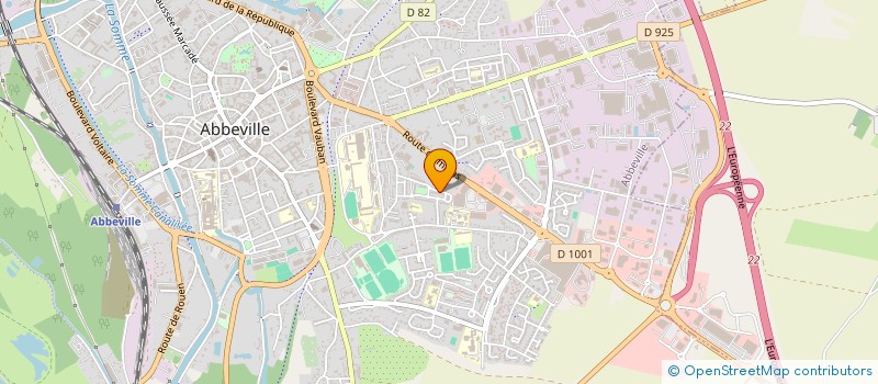 localisation de l'entreprise MONSIEUR JEAN-CHARLES DELAHAYE à ABBEVILLE