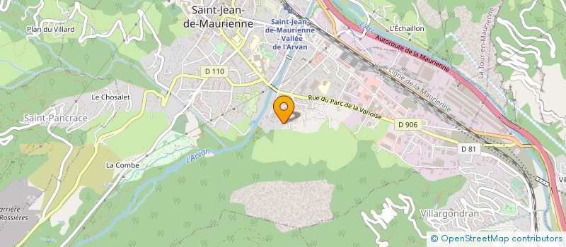 localisation de l'entreprise MONSIEUR JEAN-CHARLES DELAVAL  SAINT-JEAN-DE-MAURIENNE