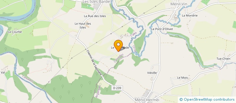 localisation de l'entreprise MONSIEUR JEAN CHARLES DENIS à LES ISLES-BARDEL