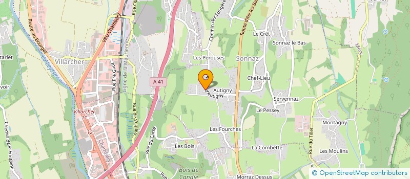 localisation de l'entreprise MONSIEUR JEAN-CHARLES DEPAS à LA RAVOIRE