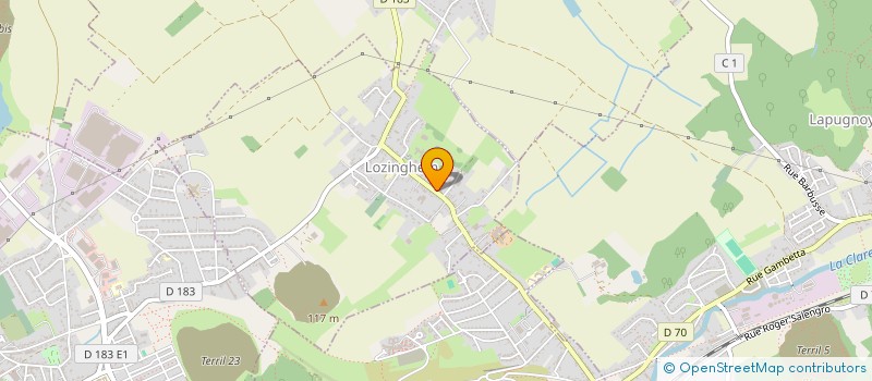 localisation de l'entreprise MONSIEUR JEAN-CHARLES DESCROIX  LOZINGHEM