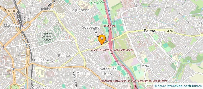 localisation de l'entreprise MONSIEUR JEAN-CHARLES DESPLATS à TOULOUSE