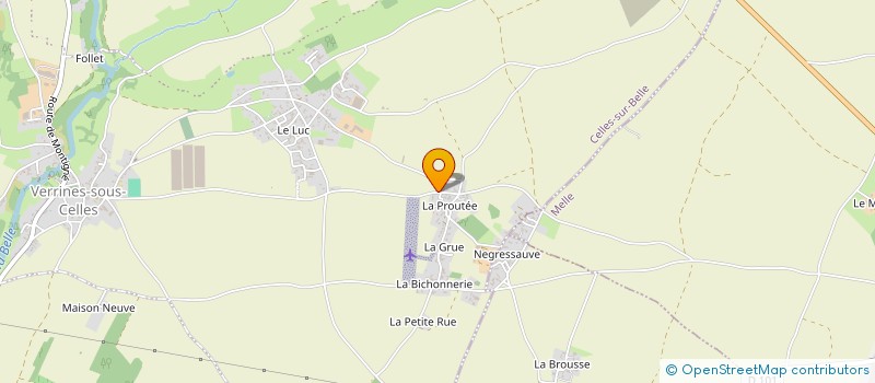 localisation de l'entreprise MONSIEUR JEAN-CHARLES DISKO à CELLES-SUR-BELLE