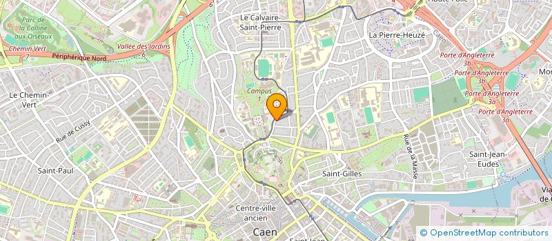 localisation de l'entreprise MONSIEUR JEAN-CHARLES DOUAU à CAEN