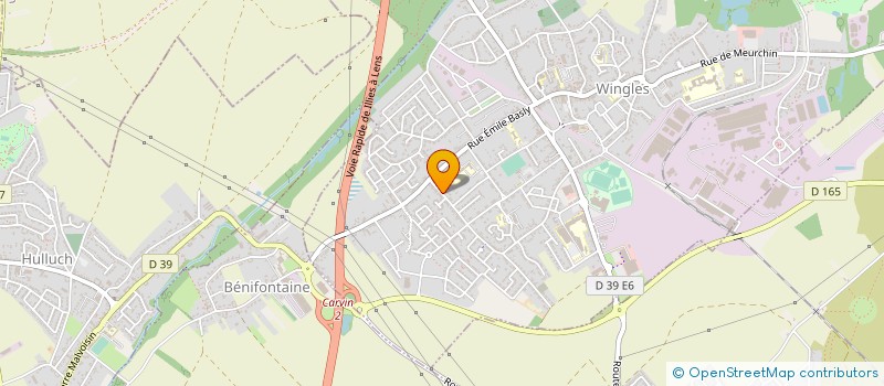 localisation de l'entreprise MONSIEUR JEAN-CHARLES DUBAR  WAZIERS